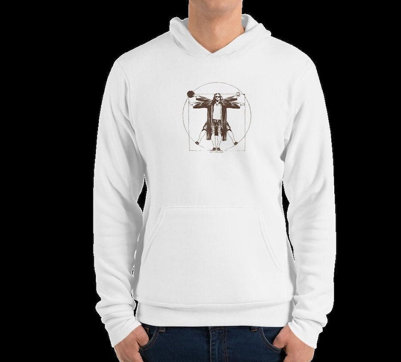 The Big Lebowski Vitruvian Hoodie — Hoodies by The Perfect Goods